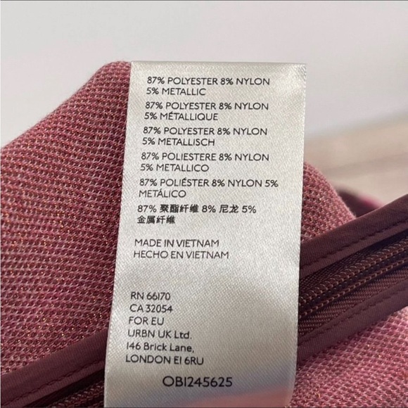 Anthro MAEVE Pink Paisley Flare Leg Retro Pants - Picture 15 of 15